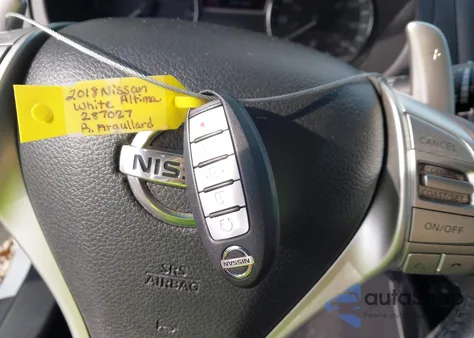 2018 Nissan Altima 2.5 Sr z USA, uszkodzony, nr VIN 1N4AL3AP7JC287027